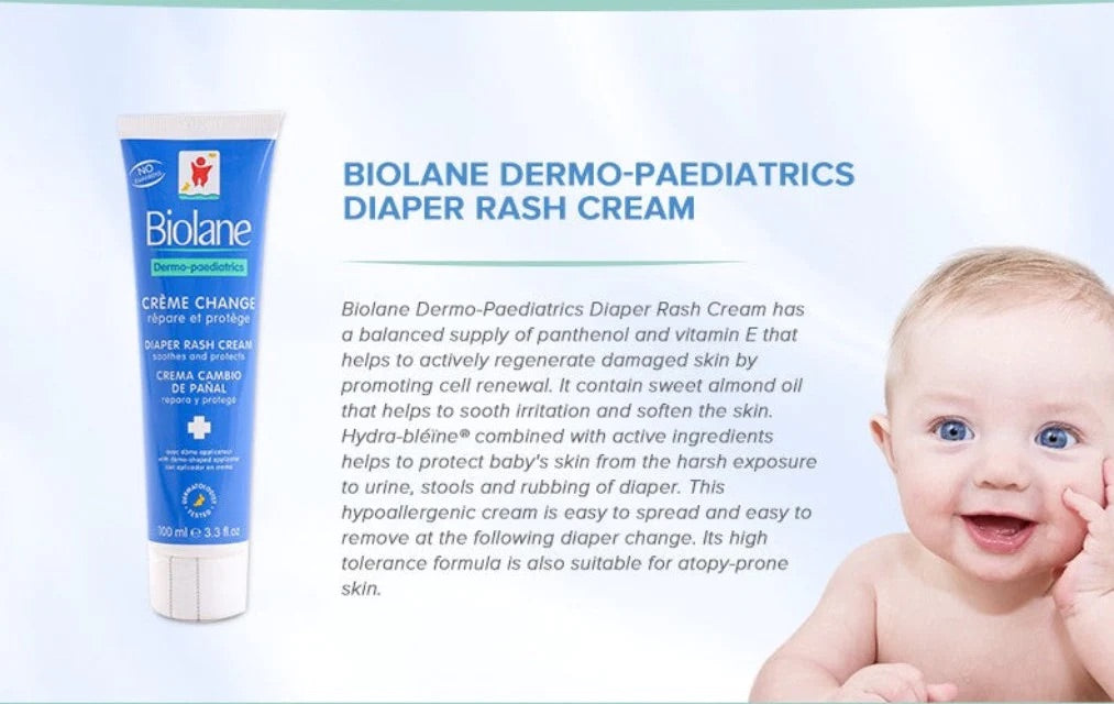 Biolane Dermo-Paediatric Diaper Rash Cream