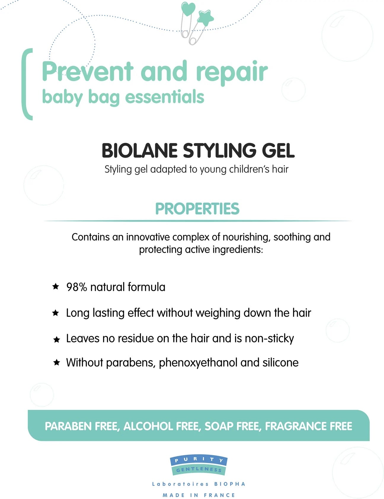 Biolane Hair Styling Gel