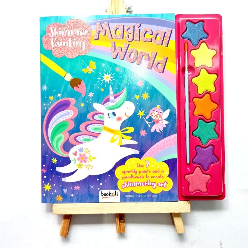 Shimmering Painting Book