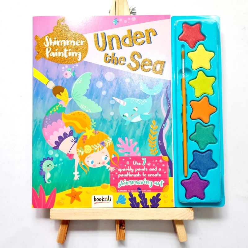 Shimmering Painting Book