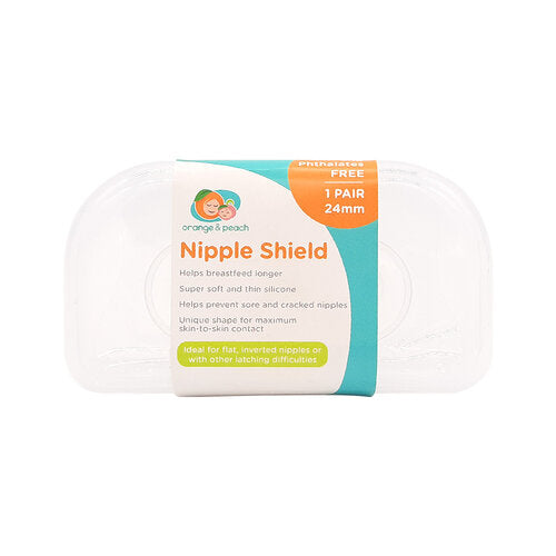Orange & Peach Nipple Shield