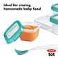 Oxo Tot Baby Blocks Freezer Storage Containers – 4oz