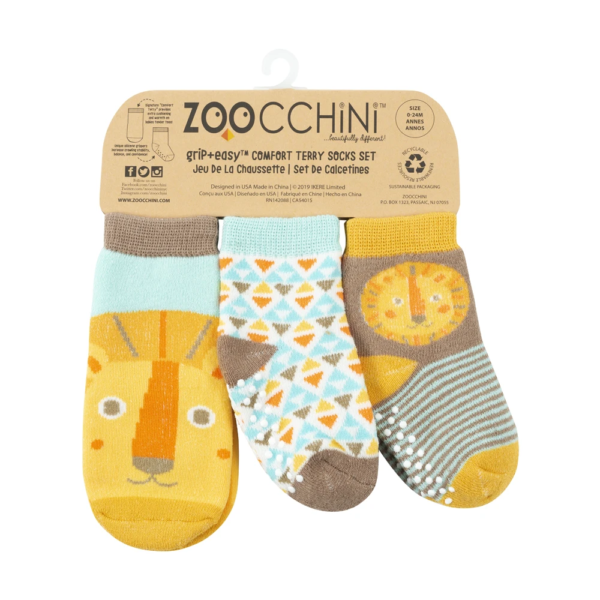 Zoocchini Comfort Terry Baby Socks 