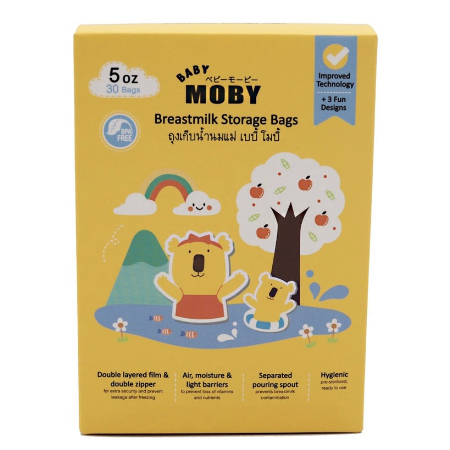 Baby Moby Breast Milk Storage Bags