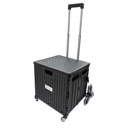 Clever Spaces Foldable Utility Trolley Cart