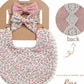 Blooming Wisdom Chic Bib & Bows Set