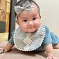 Blooming Wisdom Chic Bib & Bows Set