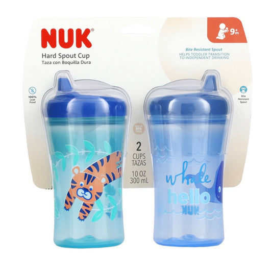 NUK First Essentials Fun Grips Hard Spout 2-Pack 9M+