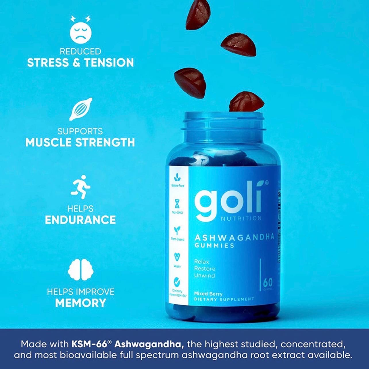 Goli Nutrition Ashwagandha Gummies