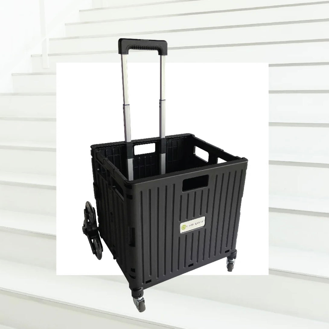 Clever Spaces Foldable Utility Trolley Cart