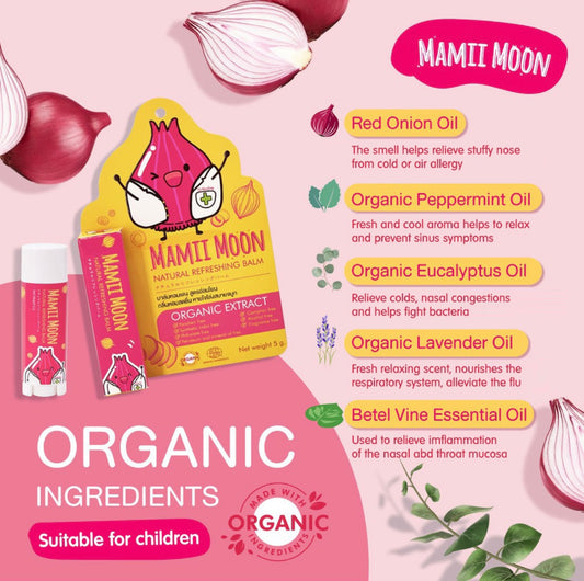 Mamii Moon Natural Red Onion Balm for Babies and Kids