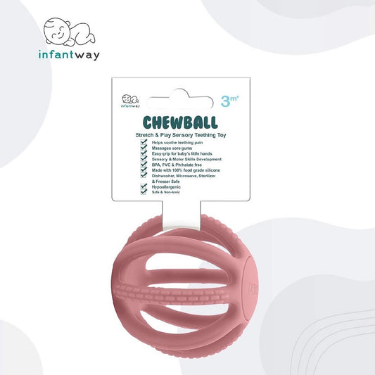 Infantway Chewball Stretch & Play Sensory Teething Toy