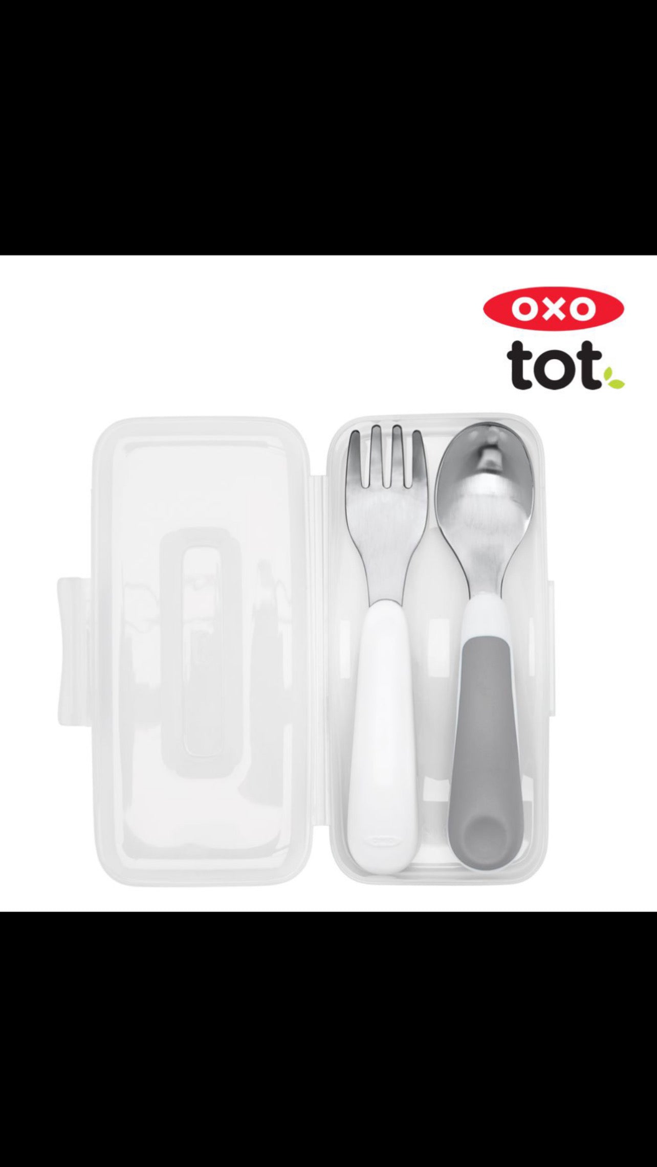 OXO Tot On the Go Fork and Spoon Set