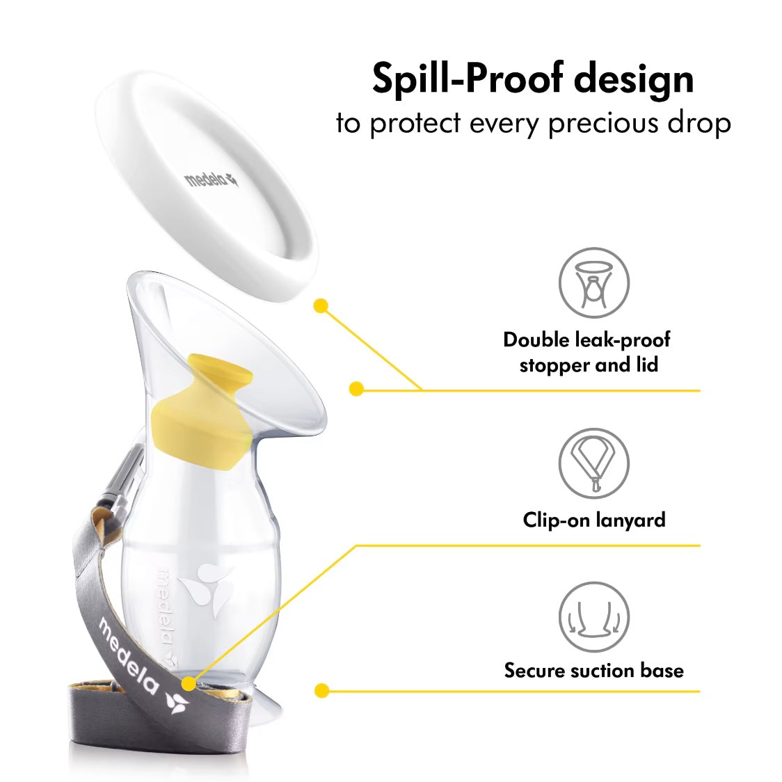 Medela Silicone Breast Milk Collector