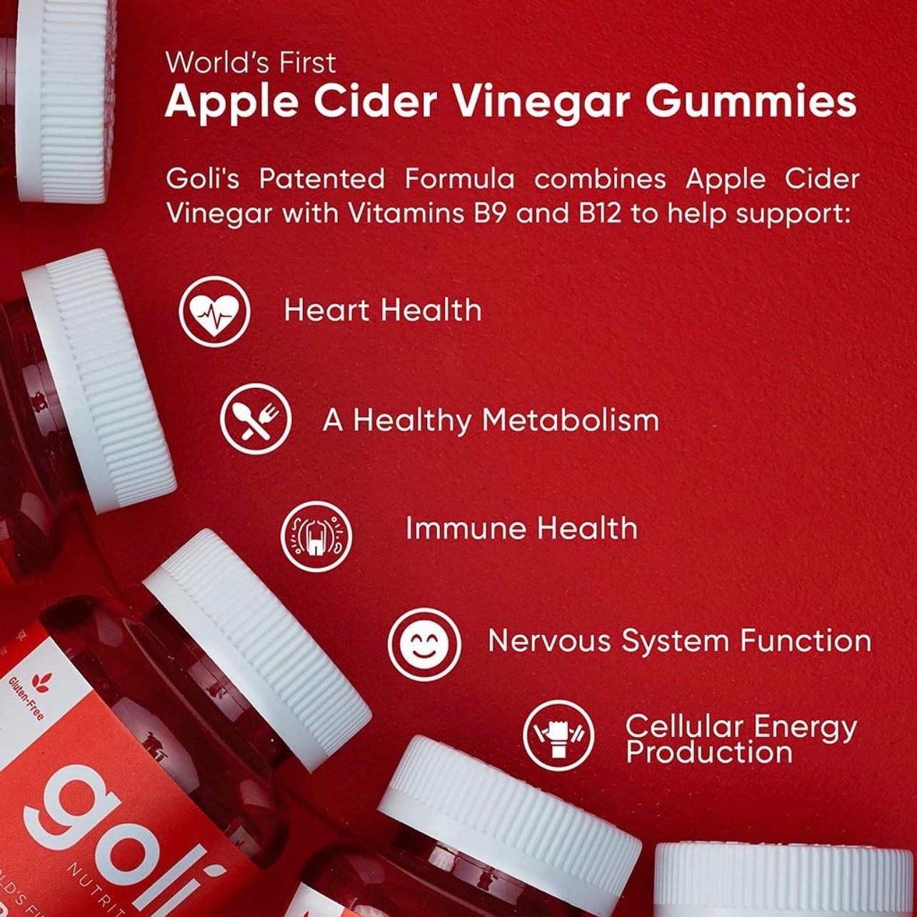 Goli Nutrition Apple Cider Vinegar Gummies