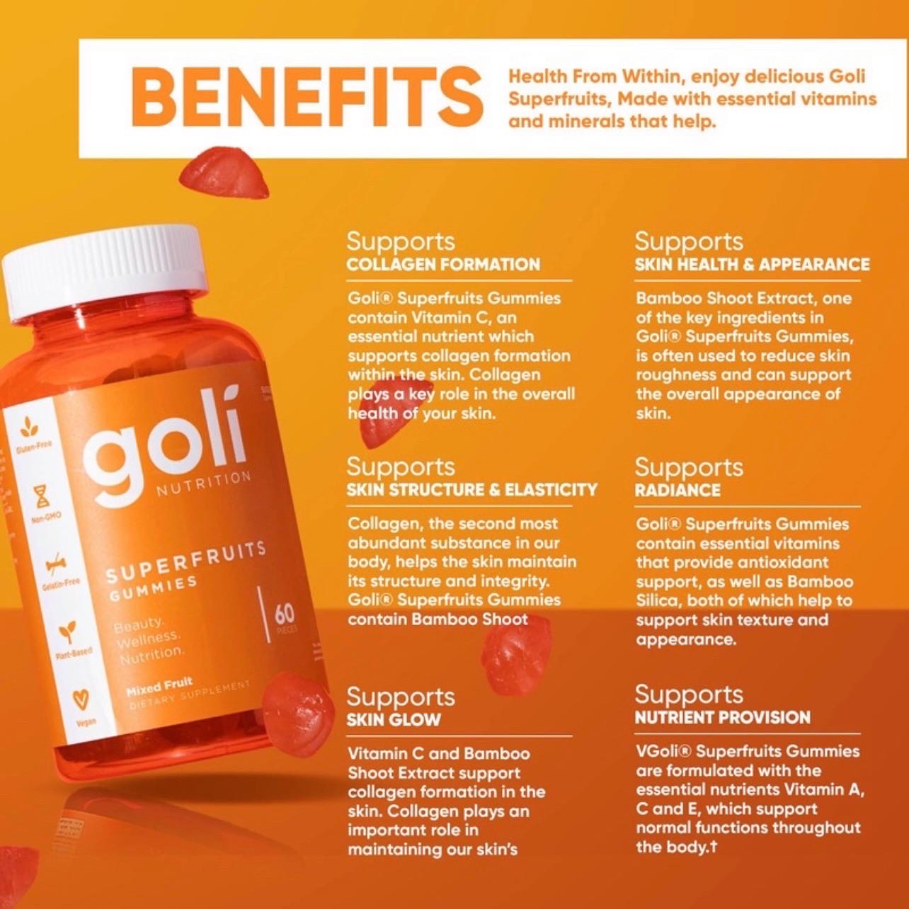 Goli Nutrition SuperFruits Gummies