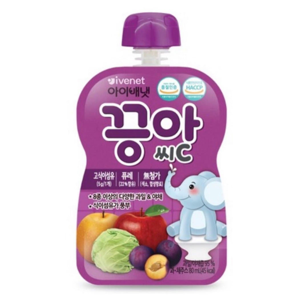 Ivenet Baby Puree Vegetable and Fruit Healthy Juice Drink