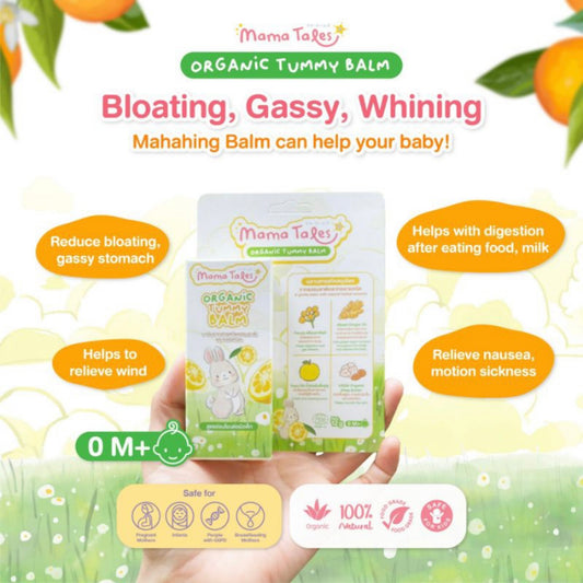 Mama Tales Organic Tummy Balm for newborn & up