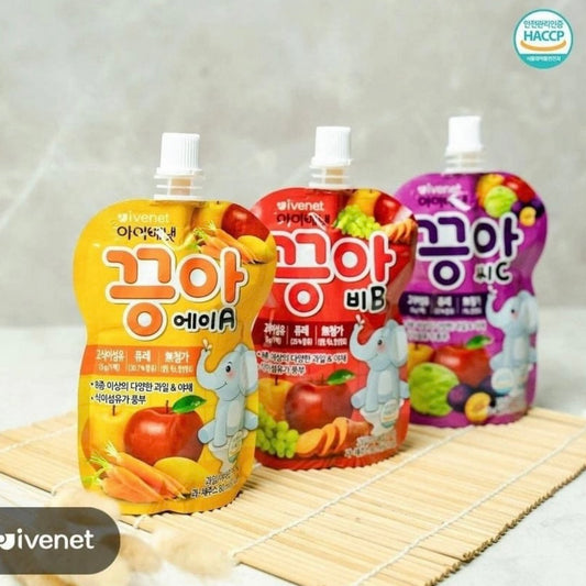 Ivenet Baby Puree Vegetable and Fruit Healthy Juice Drink