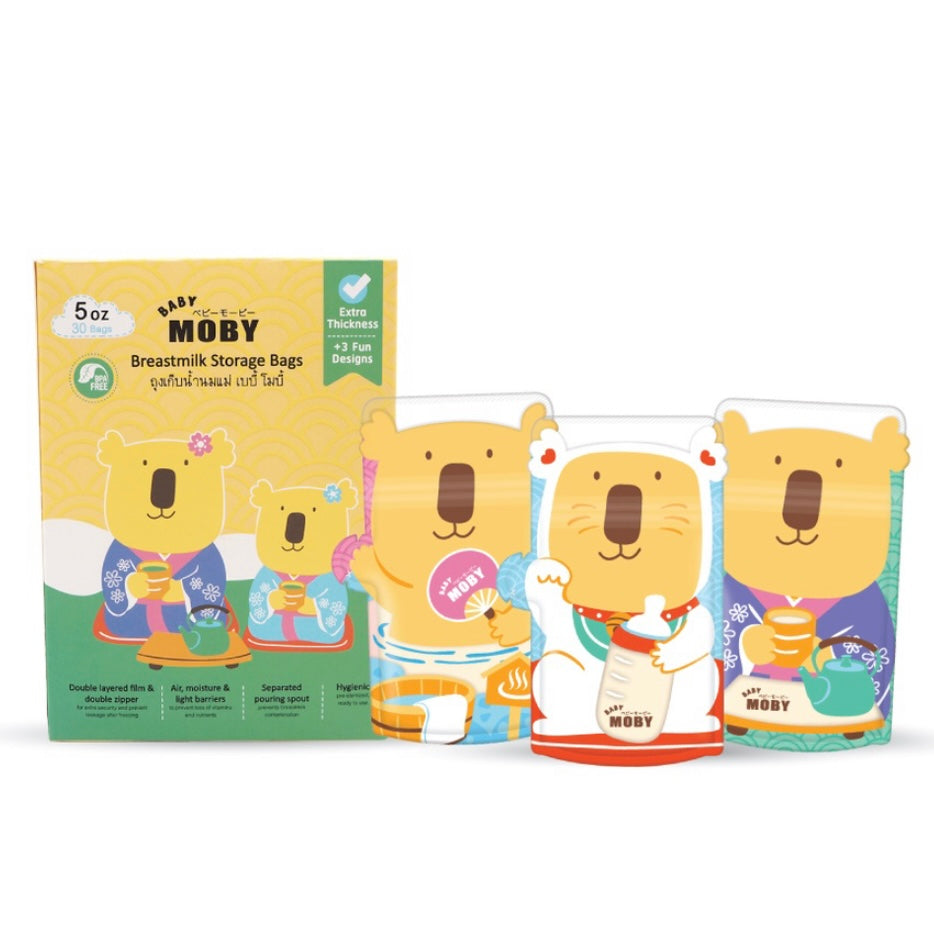 Baby Moby Breast Milk Storage Bags