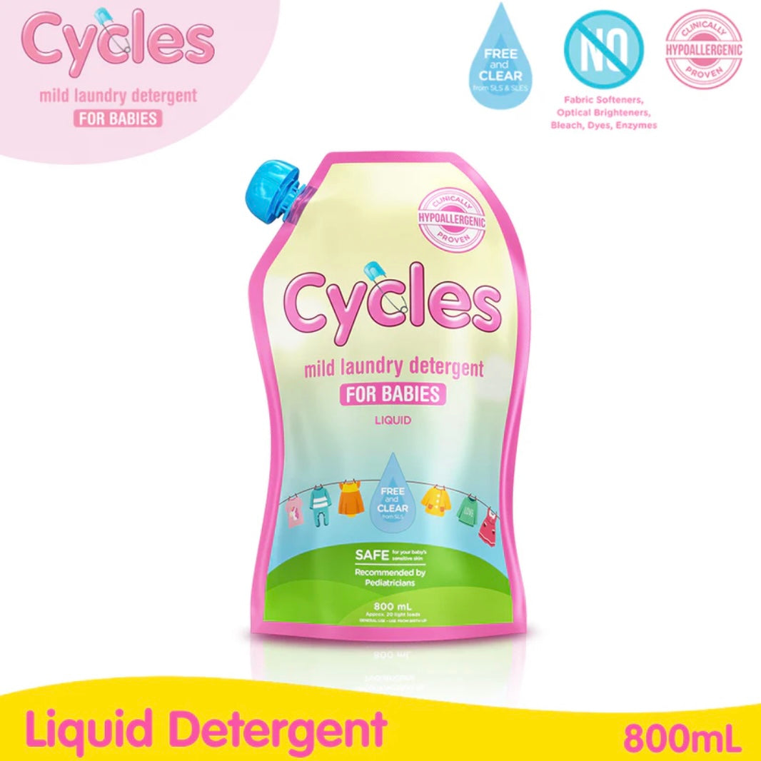 Cycles Mild Laundry Detergent