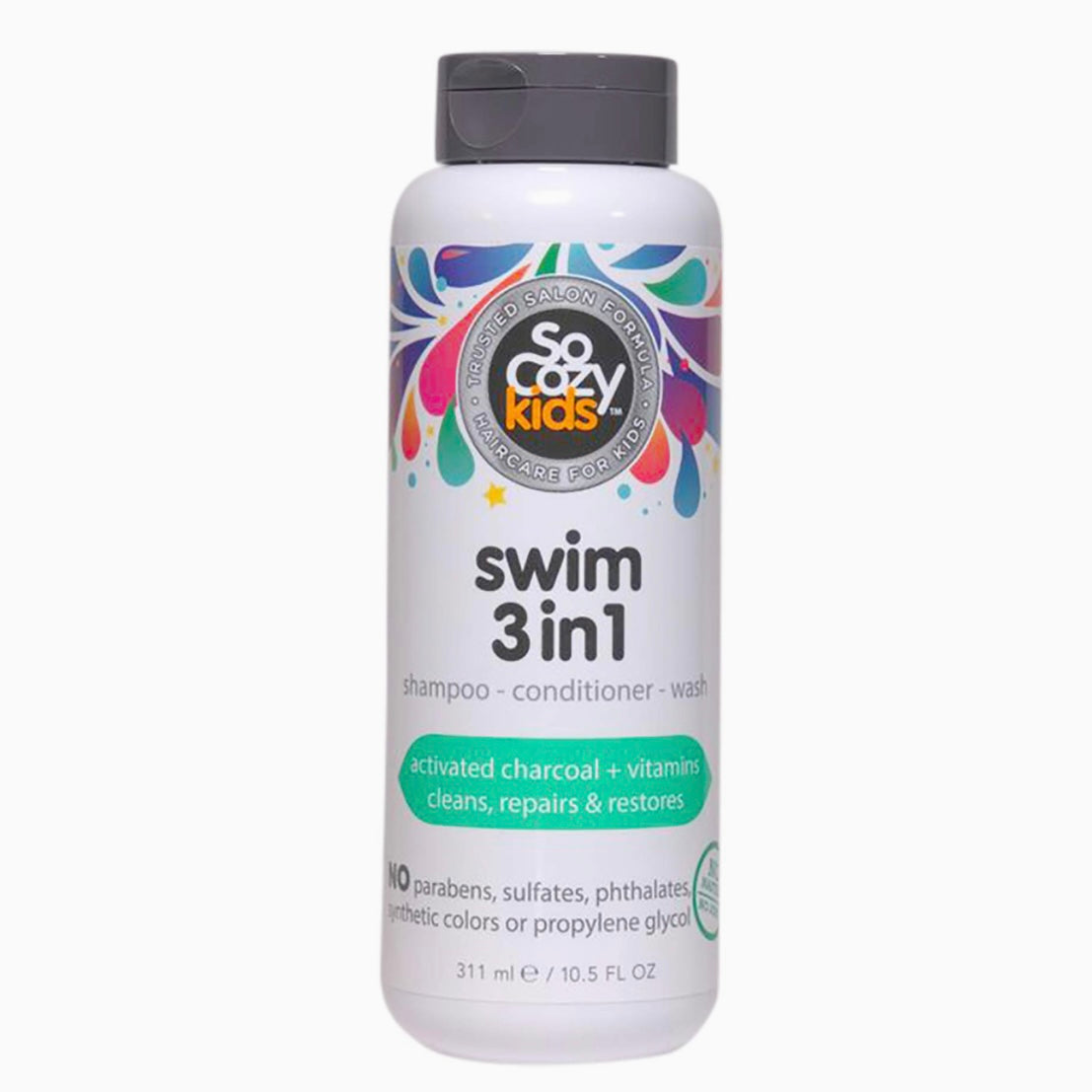 SoCozy Kids Swim 3-in-1 Shampoo, Conditioner & Body Wash