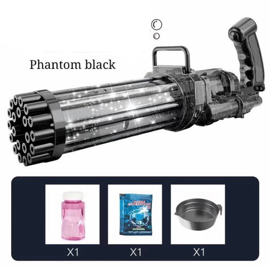 21 Hole Phantom Light Electric Bubble Machine