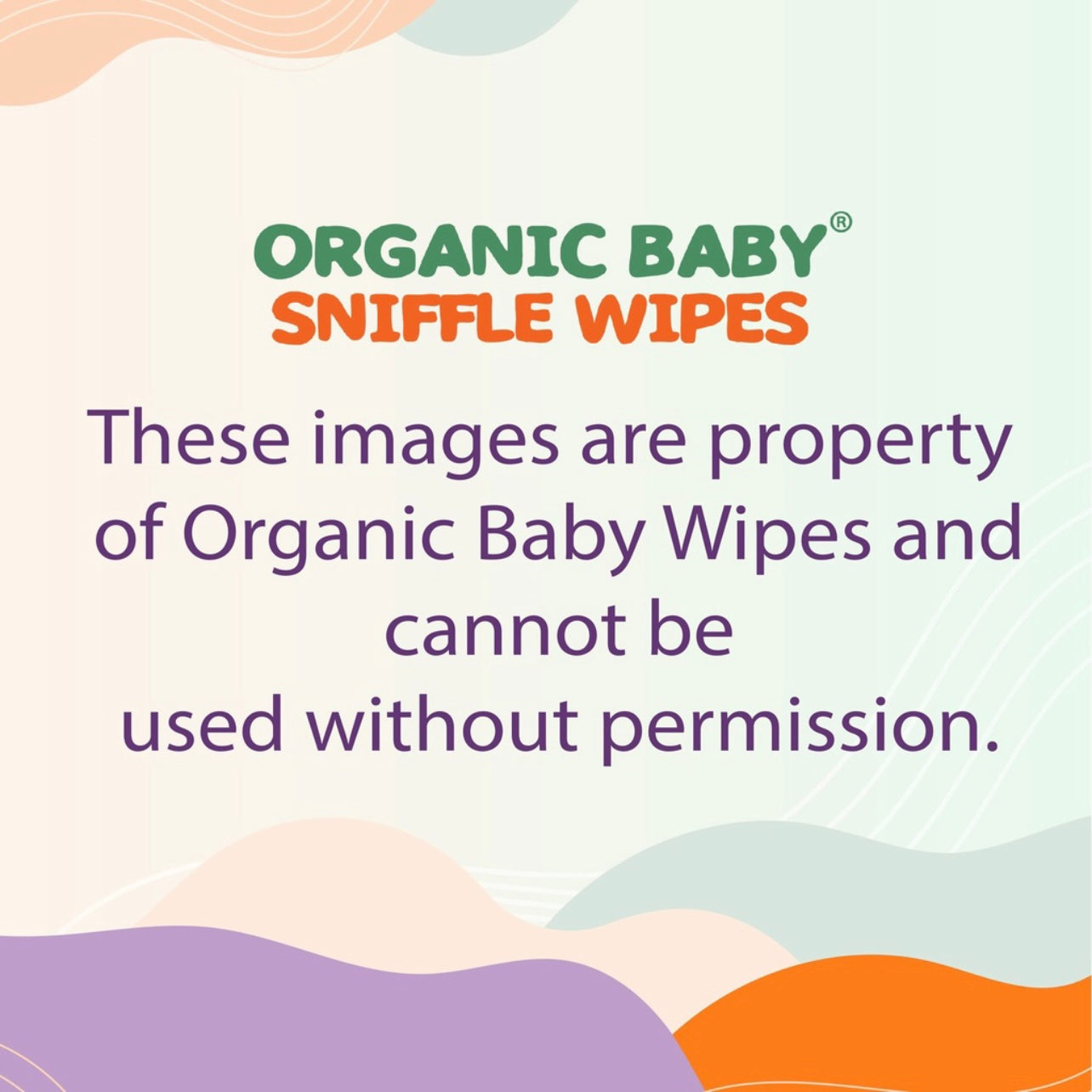 Organic Baby Sniffle Wipes 50s