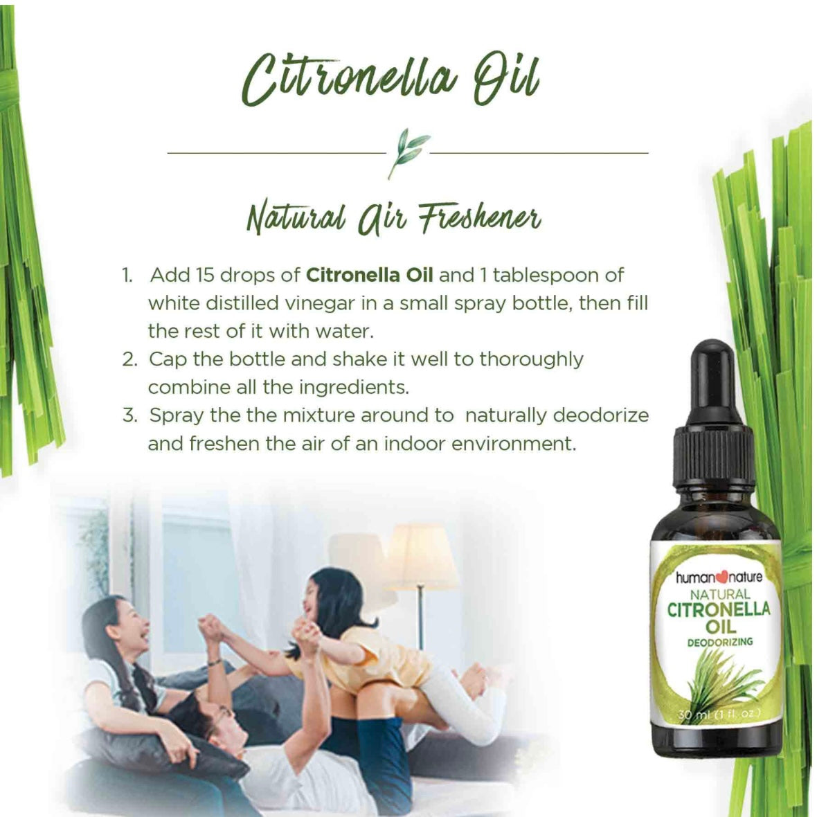 Human Nature Natural Citronella Oil