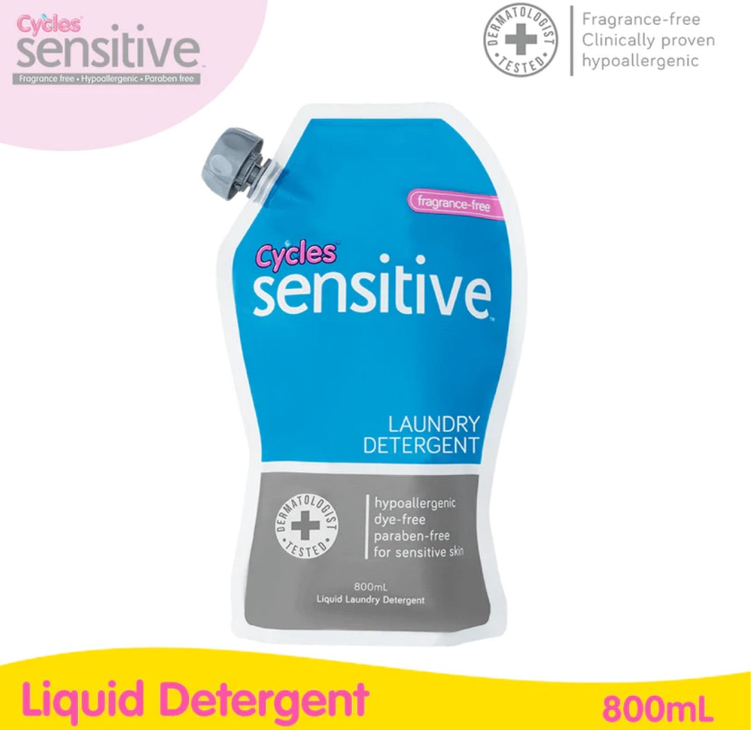 Cycles Sensitive Laundry Detergent