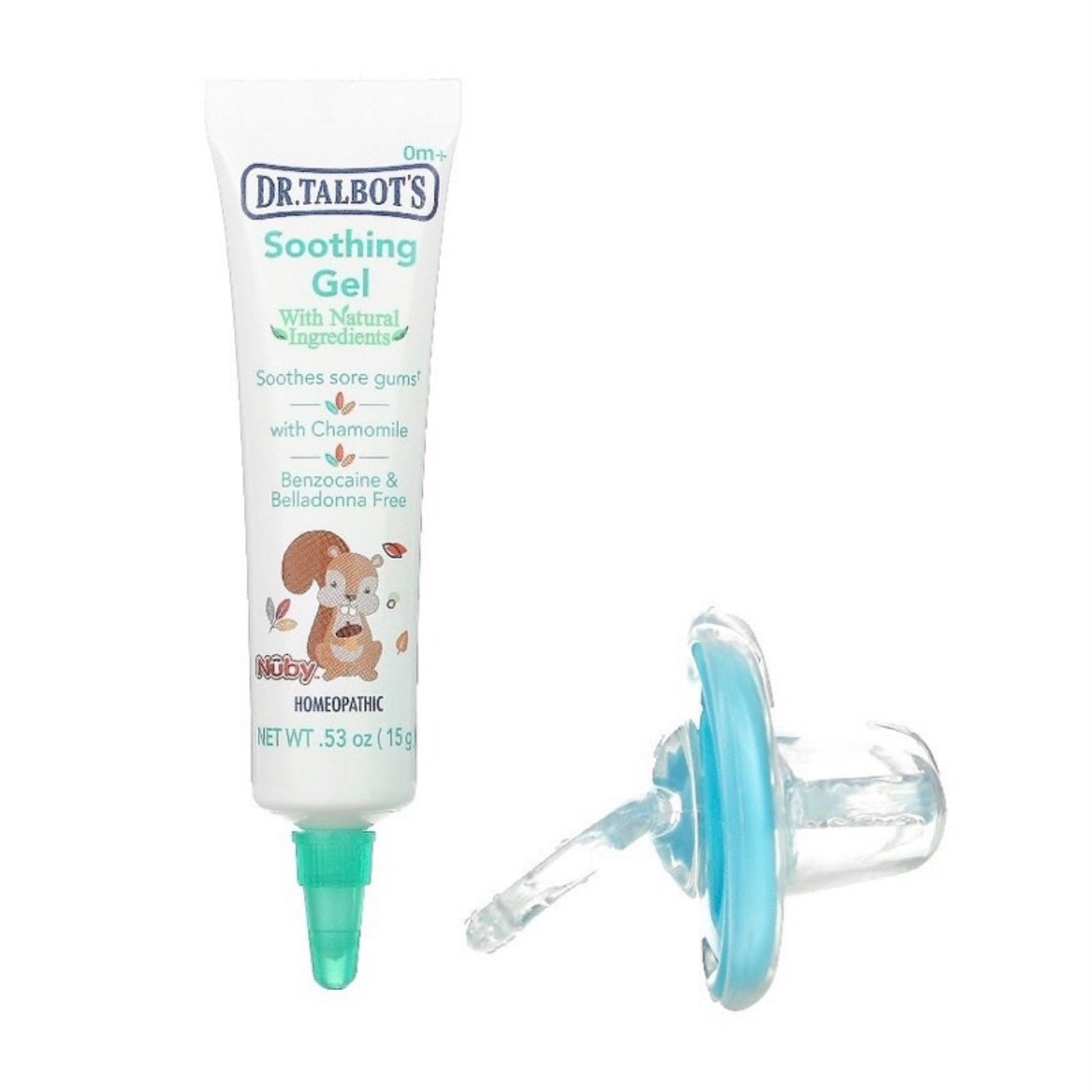 Dr. Talbots Soothing Gel with Chamomile + Nuby Gum-eez Teether