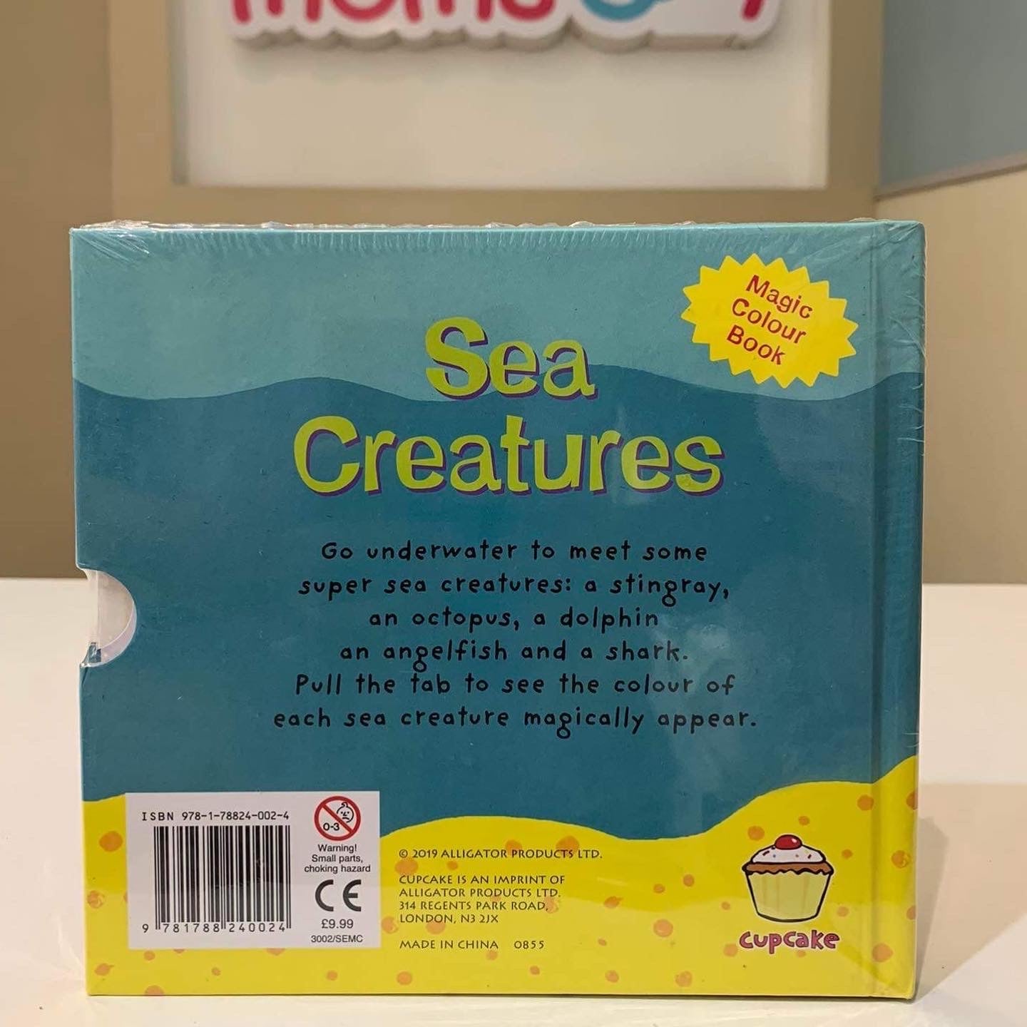 Sea Creatures Magic Colour Book