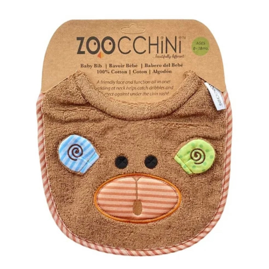 Zoocchini Terry Cotton Baby Feeding Bib