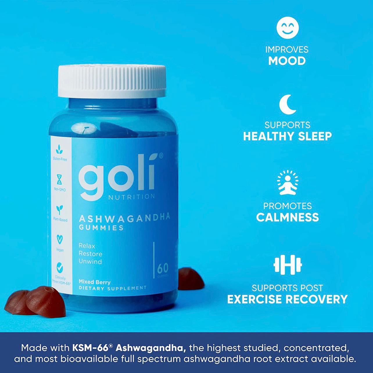 Goli Nutrition Ashwagandha Gummies