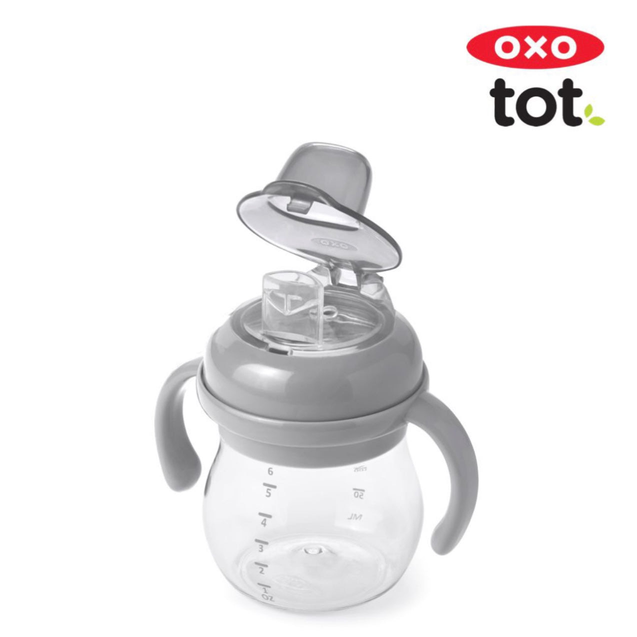 Oxo Tot Grow Soft Spout Sippy Cup W/ Handles - 6oz