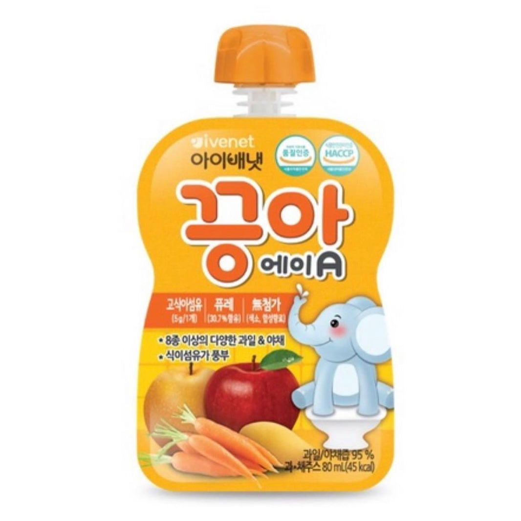 Ivenet Baby Puree Vegetable and Fruit Healthy Juice Drink