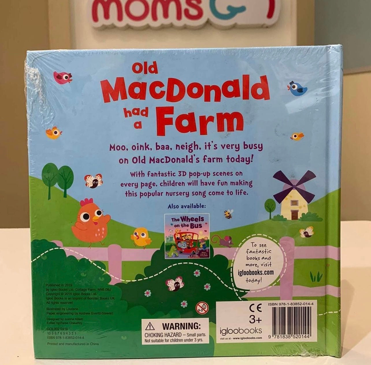 Old Macdonald had a Farm Pop Up Book