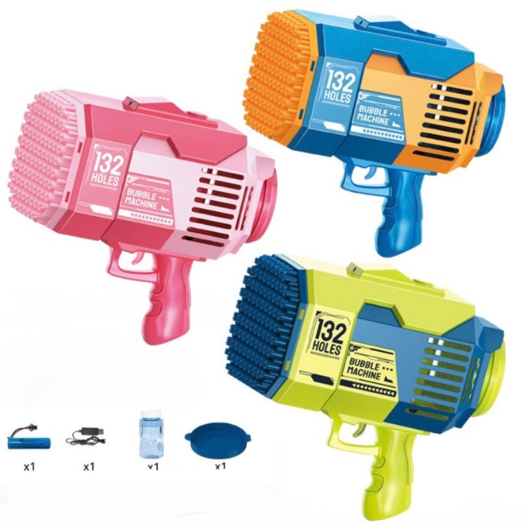 132 Hole Rechargeable Bubble Gun