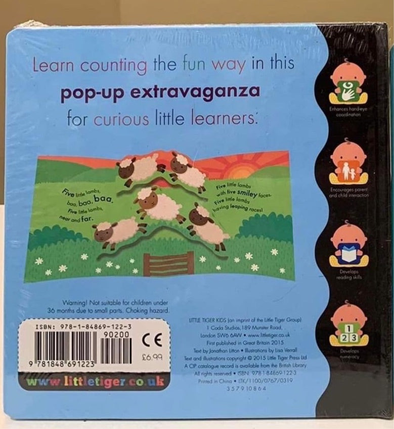 MY LITTLE WORLD ONE TWO BAA MOO POP UP BOOK