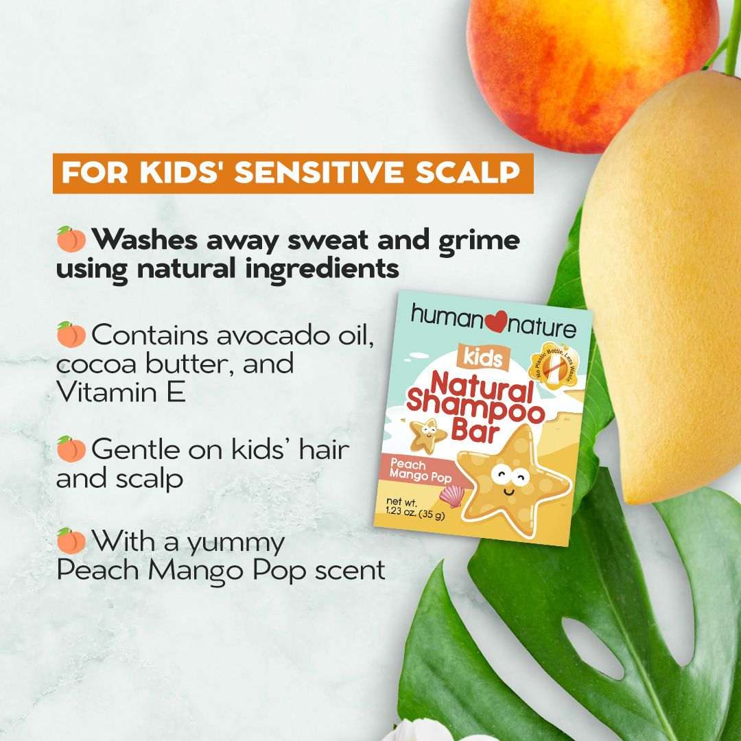 Human Nature Kids' Natural Shampoo Bar