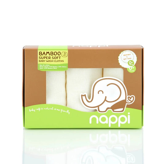 Nappi Baby Bamboo Gauze Washcloth